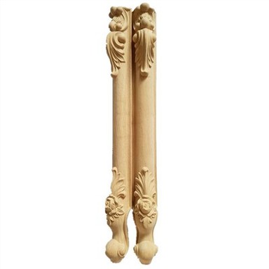 Nedokončane lesene mizne noge