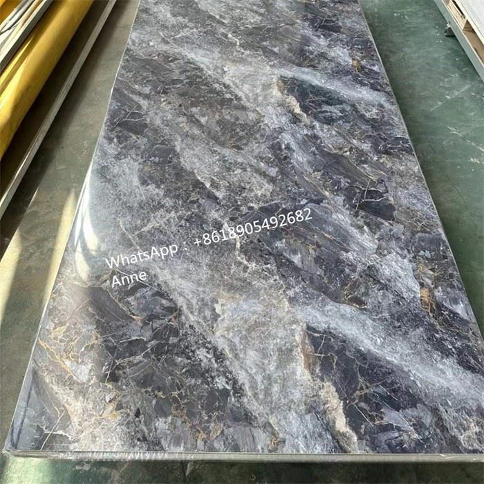 Bathroom Pvc Marble Sheet Shower SPC Panel