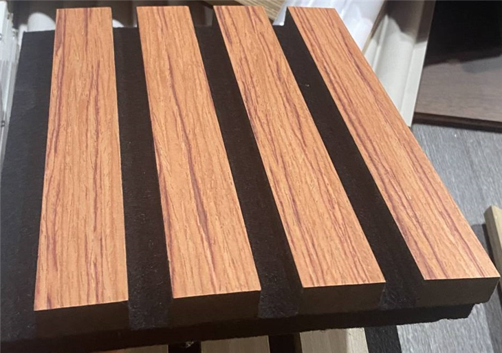 Soundproof Wall Panels MDF Akupanel Wood Slatted Wall Acoustic Felt Panels For Interior Decoration Wall And Ceiling