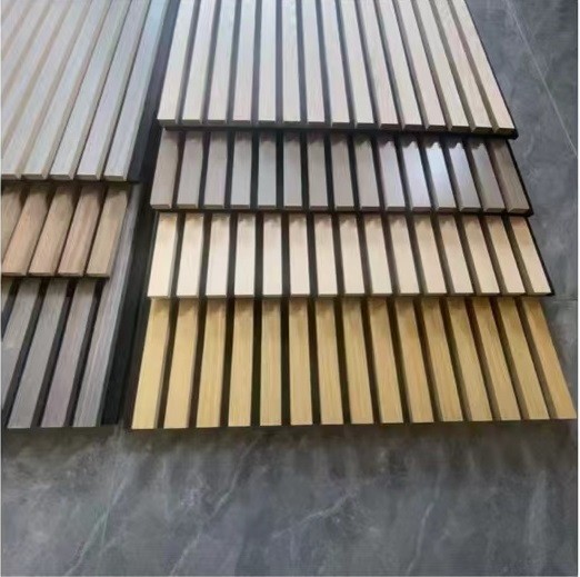 Soundproof Wall Panels MDF Akupanel Wood Slatted Wall Acoustic Felt Panels For Interior Decoration Wall And Ceiling