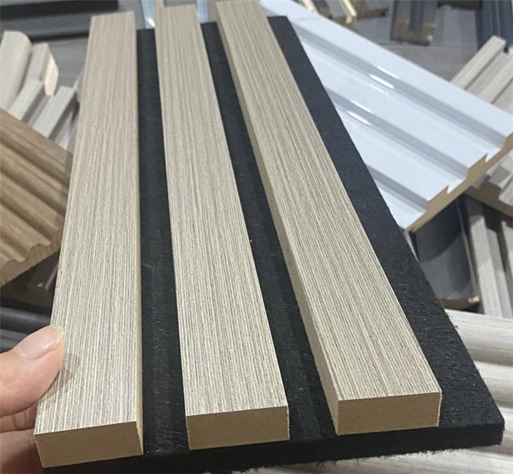 Soundproof Wall Panels MDF Akupanel Wood Slatted Wall Acoustic Felt Panels For Interior Decoration Wall And Ceiling