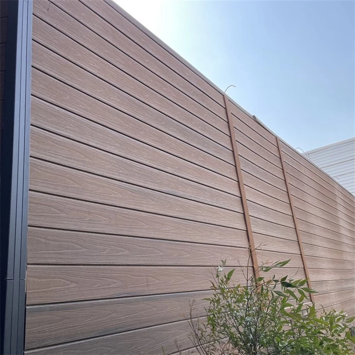 WPC Garden Fence Exterior Wall Cladding WPC Wall Panel Outdoor WPC PANEL suppliers